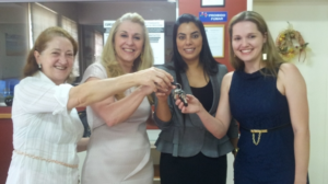 Cláudia Pereira participa da posse da nova diretoria do Provopar-Foz