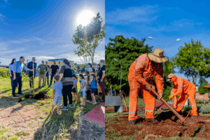 Prefeito acompanha mega mutirão de limpeza e combate à dengue na Região Sul de Foz do Iguaçu